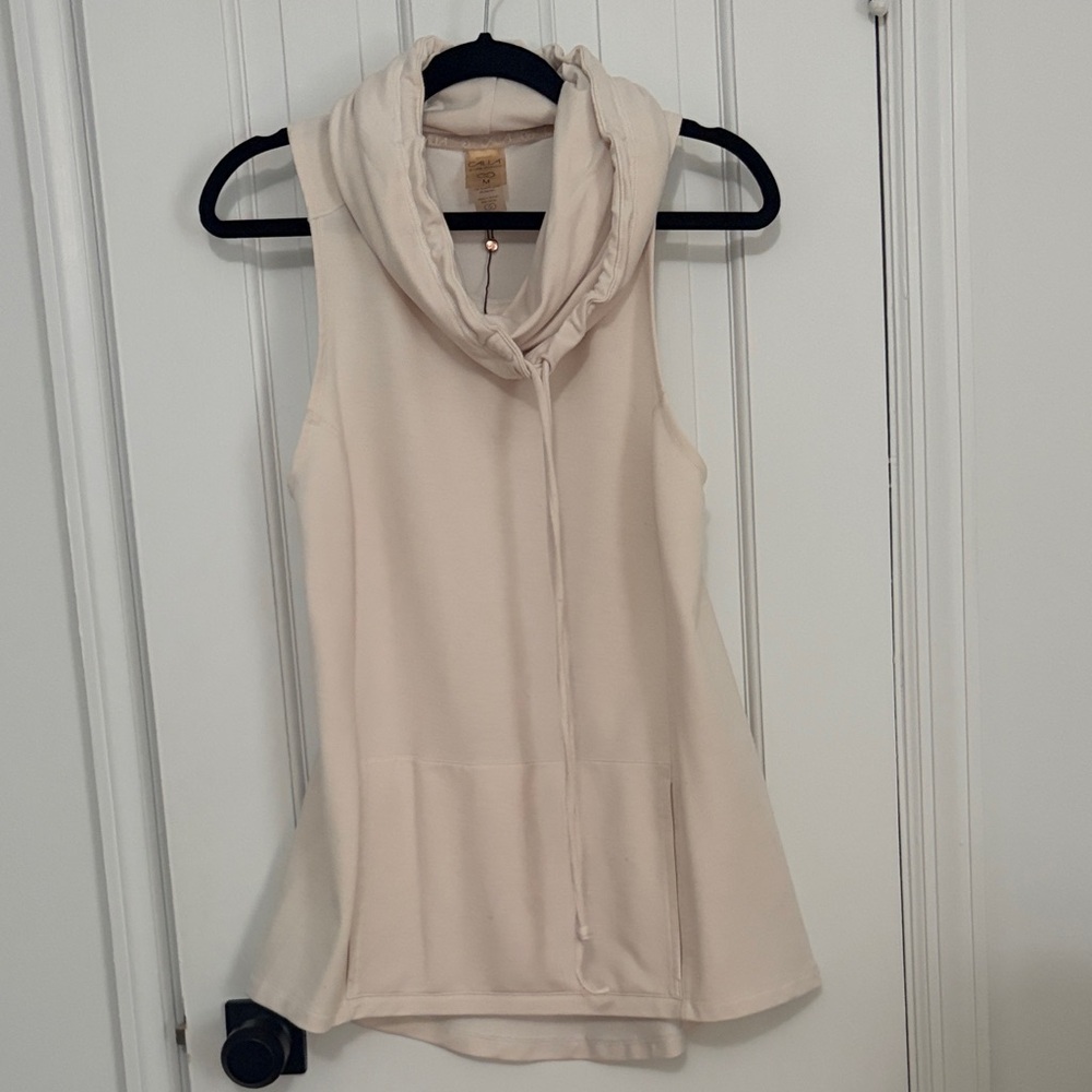 CALIA by Carrie Underwood Soft Cream Cowl Neck Sweater